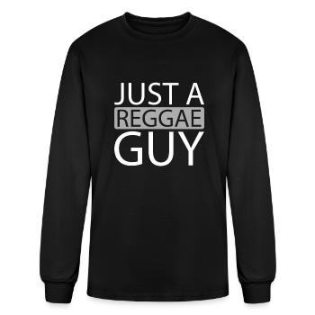 Le reggae juste un gars de reggae - T-shirt à manches longues Homme - noir - Devant