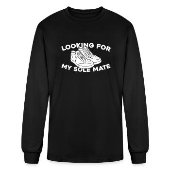 Sneaker Head - Men's Long Sleeve T-Shirt - black - Front