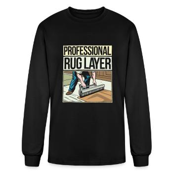 Carpet Installer - Men's Long Sleeve T-Shirt - black - Front
