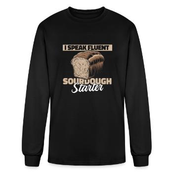 Baker - Men's Long Sleeve T-Shirt - black - Front