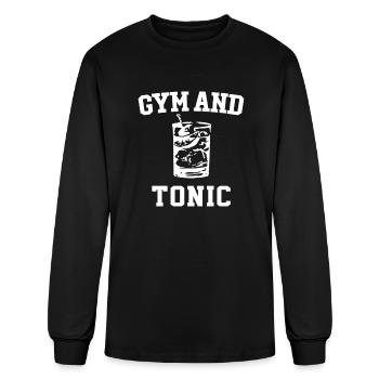 Macs Gym And Tonic - Men's Long Sleeve T-Shirt - black - Front