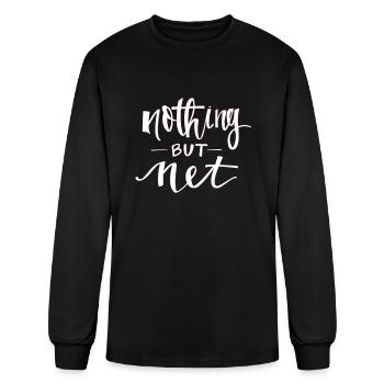 Nothing But Net - Men's Long Sleeve T-Shirt - black - Front