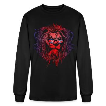 North Korea - Men's Long Sleeve T-Shirt - black - Front