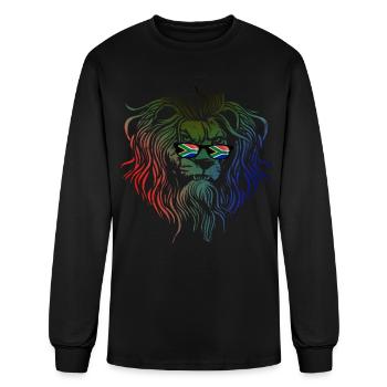 South Africa - Men's Long Sleeve T-Shirt - black - Front