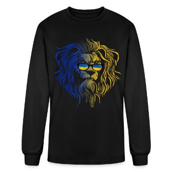 Ukraine - Men's Long Sleeve T-Shirt - black - Front