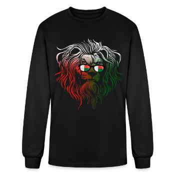 Madagascar - Men's Long Sleeve T-Shirt - black - Front