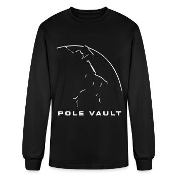 Pole Vault - Men's Long Sleeve T-Shirt - black - Front