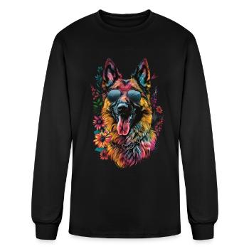 Belgian Malinois - Men's Long Sleeve T-Shirt - black - Front