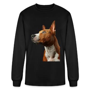 Bull Terrier - Men's Long Sleeve T-Shirt - black - Front