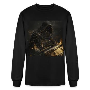 Drums - Men's Long Sleeve T-Shirt - black - Front