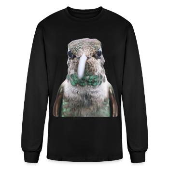 Hummingbird - Men's Long Sleeve T-Shirt - black - Front