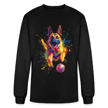 Belgian Malinois - Men's Long Sleeve T-Shirt - black - Front