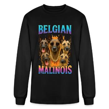 Belgian Malinois - Men's Long Sleeve T-Shirt - black - Front