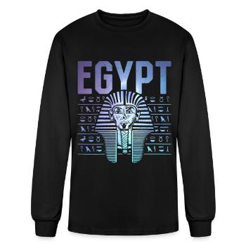 Egyptian Pharaoh Ancient Egypt - Men's Long Sleeve T-Shirt - black - Front
