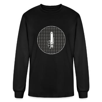 Undertale Lesser Dog Women's T-Shirt - Men's Long Sleeve T-Shirt - black - Front