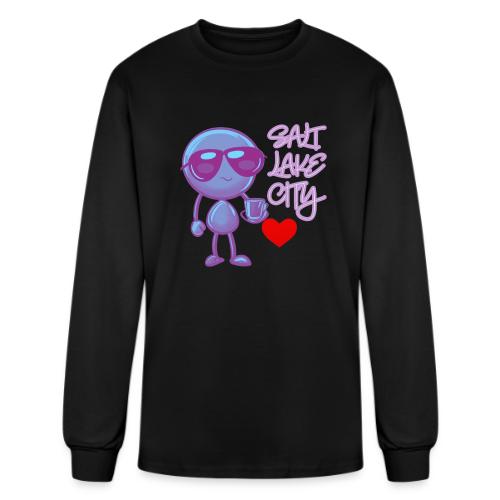 Smoon City 19 Salt Lake City - Men's Long Sleeve T-Shirt