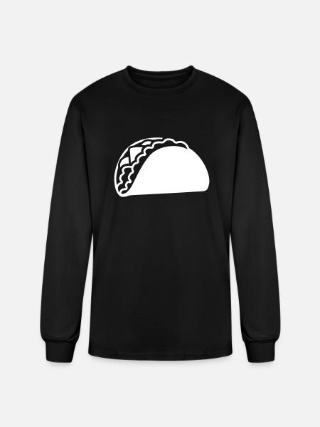 Taco - Men's Long Sleeve T-Shirt - black