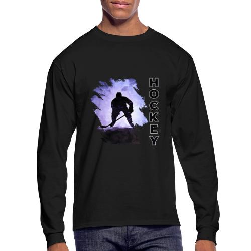 Hockey Charge - Men's Long Sleeve T-Shirt