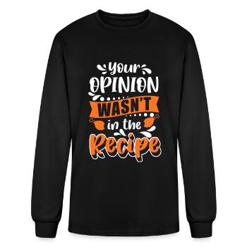 Cooking Restaurant Profession Gastronomy - Men's Long Sleeve T-Shirt - black - Front