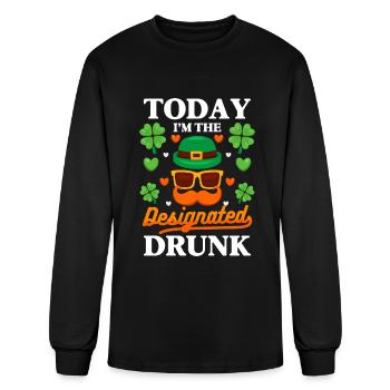 Irish Pub Shamrock Journey Celtic - Men's Long Sleeve T-Shirt - black - Front