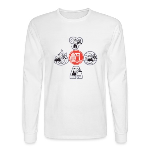 ASL Elements shirt - Men's Long Sleeve T-Shirt