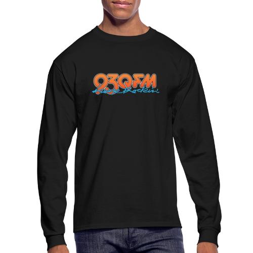 93QFM Keep Rockin' - Men's Long Sleeve T-Shirt
