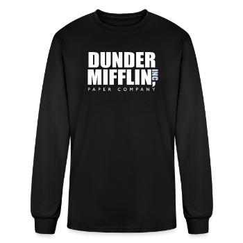 Dunder Mifflin Company - Men's Long Sleeve T-Shirt - black - Front