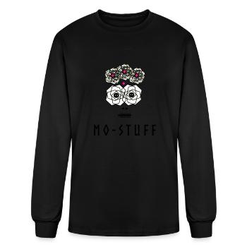 mo stuff - Men's Long Sleeve T-Shirt - black - Front