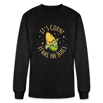 It’s Corn A Big Lump With Knobs It Has The Juice - Men's Long Sleeve T-Shirt - black - Front