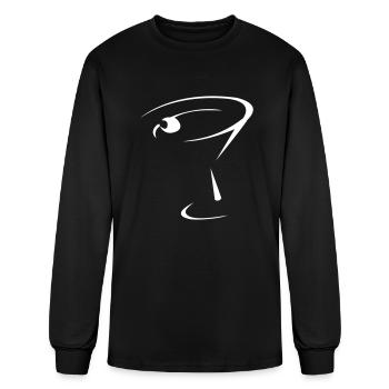 martini - Men's Long Sleeve T-Shirt - black - Front