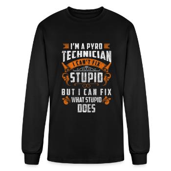 Pyrotechnics Colorful Forbidden - Men's Long Sleeve T-Shirt - black - Front