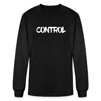 Control - Artistic - Men's Long Sleeve T-Shirt - black - Front