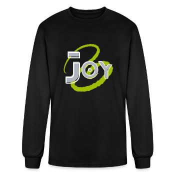 Godly Girl Gear Joy - Men's Long Sleeve T-Shirt - black - Front