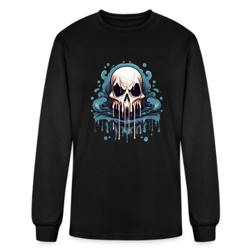 Melting Skull Specter - Men's Long Sleeve T-Shirt