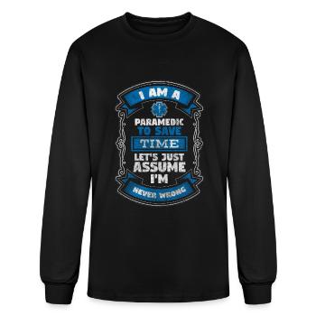Ambulance Services Ambulance Emergency Doctor - Men's Long Sleeve T-Shirt - black - Front