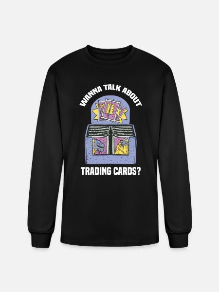 Trading cards - Men's Long Sleeve T-Shirt - black