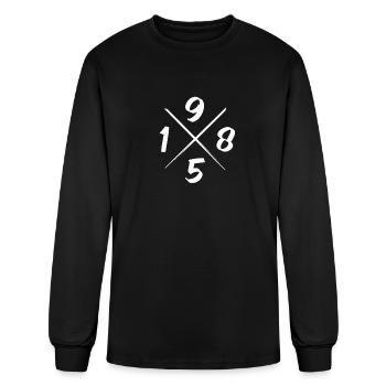 1985 - Men's Long Sleeve T-Shirt - black - Front