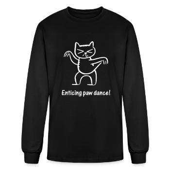 Cat Dance - Men's Long Sleeve T-Shirt - black - Front