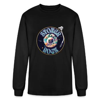 Stoner Rock Record - Men's Long Sleeve T-Shirt - black - Front