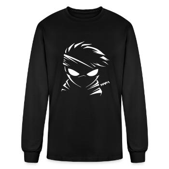 Ninja warrior, ninja boy - Men's Long Sleeve T-Shirt - black - Front