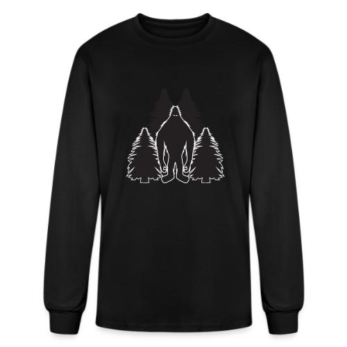 Bigfoot Trees - Men's Long Sleeve T-Shirt