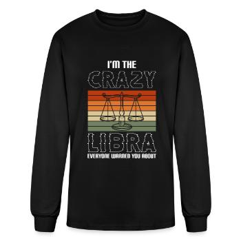 Zodiac Horoscope Date Of Birth Stars - Men's Long Sleeve T-Shirt - black - Front