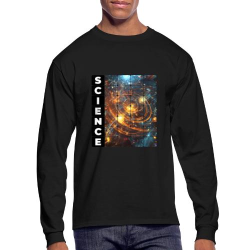 Golden Core of Science - Men's Long Sleeve T-Shirt