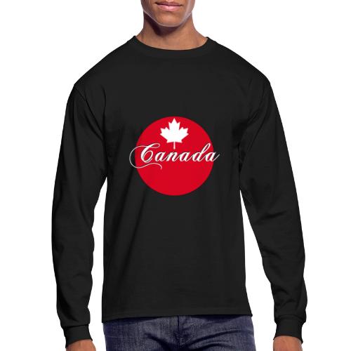 Canada in red and white - Men's Long Sleeve T-Shirt