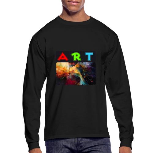 Waves of Art - Men's Long Sleeve T-Shirt