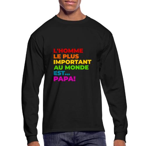Dad: The Most Precious Man in the World - Men's Long Sleeve T-Shirt