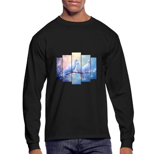 Symbols of Peace and Serenity - Men's Long Sleeve T-Shirt