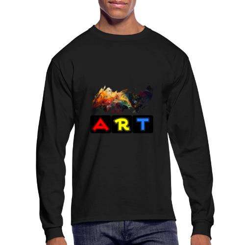 Pulse of Art - Men's Long Sleeve T-Shirt