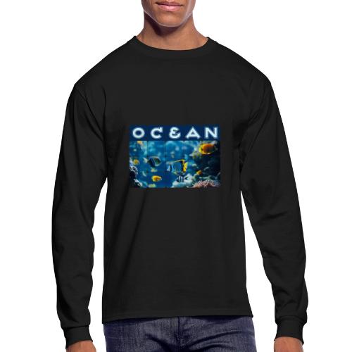 Ocean: Underwater Radiance - Men's Long Sleeve T-Shirt