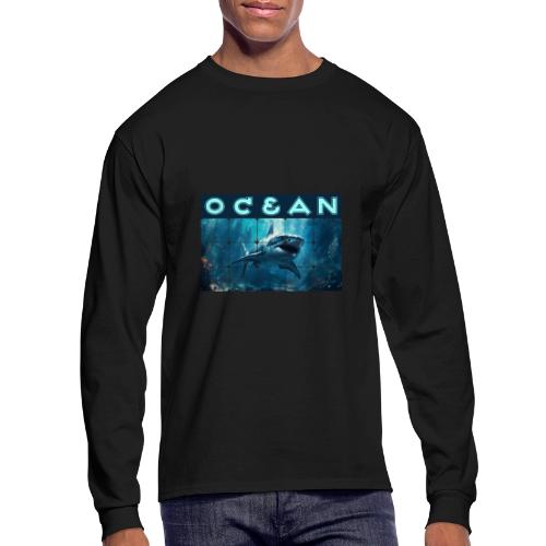 Ocean: Predator's Domain - Men's Long Sleeve T-Shirt